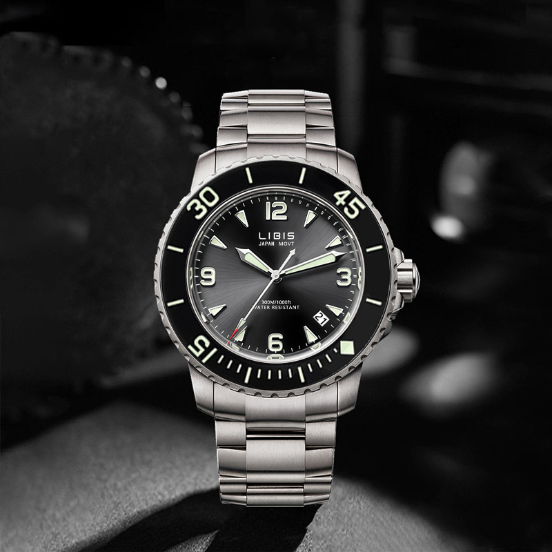Smartwatch Touch - Men's Classic Black Disc Quartz Watch