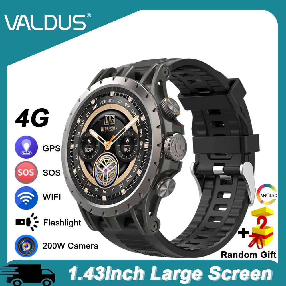 Smartwatch Instagram - VALDUS 4G Smartwatch For Man Woman