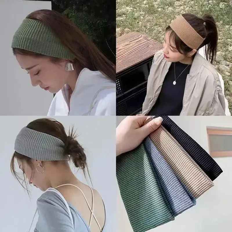 Milanaise Mesh Band - Elastic Solid Color Hair Bands for