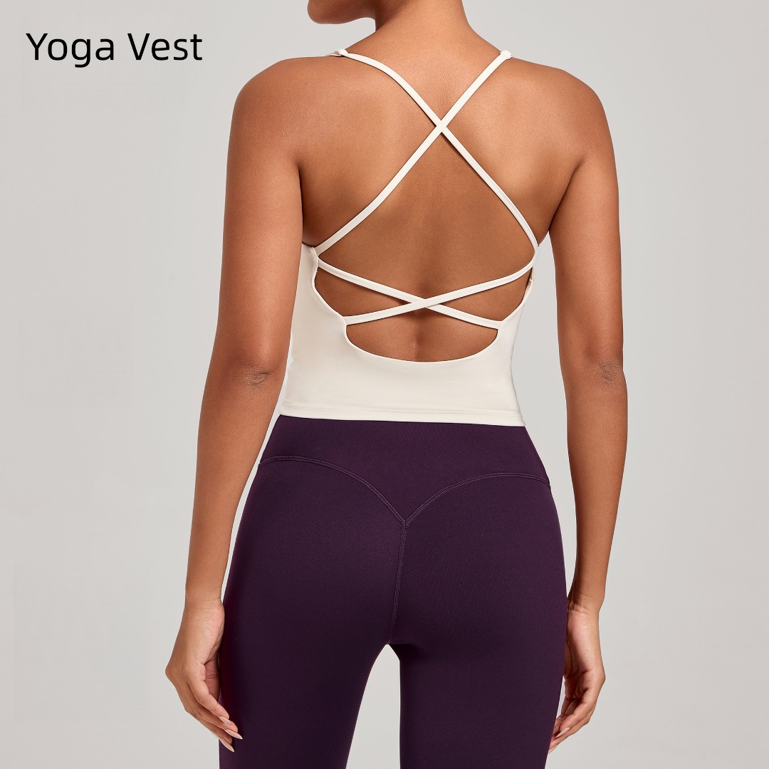 Rugged Sport Strap - New Women's Yoga Vest Crossed Strap