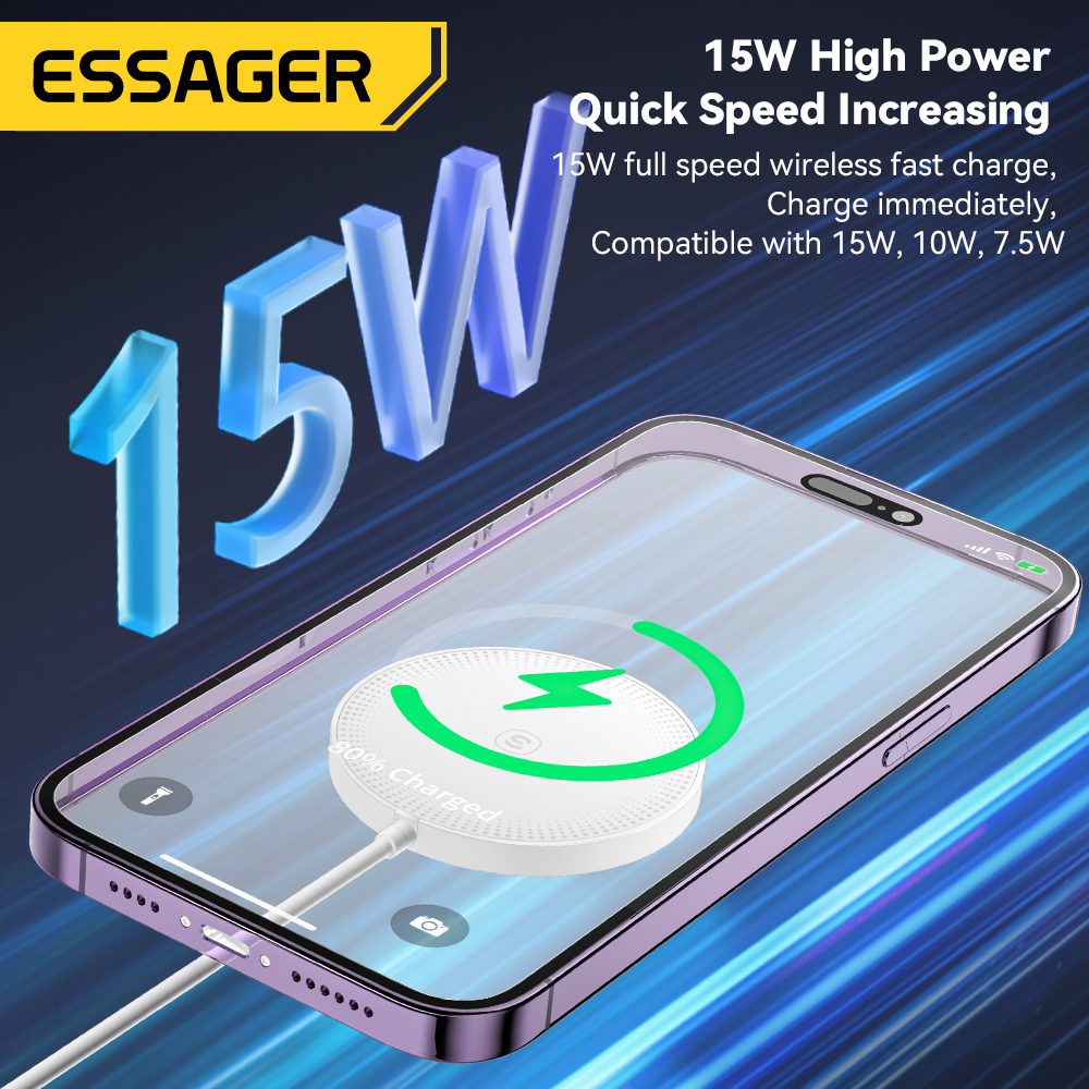 Essager Magnetic Qi Wireless C – Wireless Charger Watch recenzja i cena