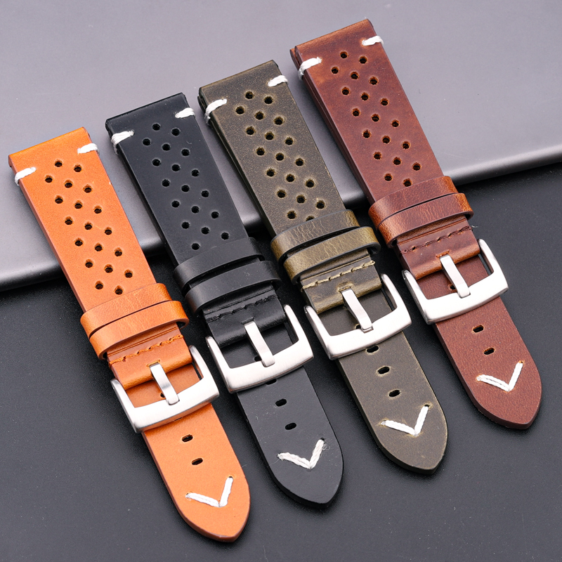 Breathable Genuine Leather Qui – Nylon Nato Strap recenzja i cena