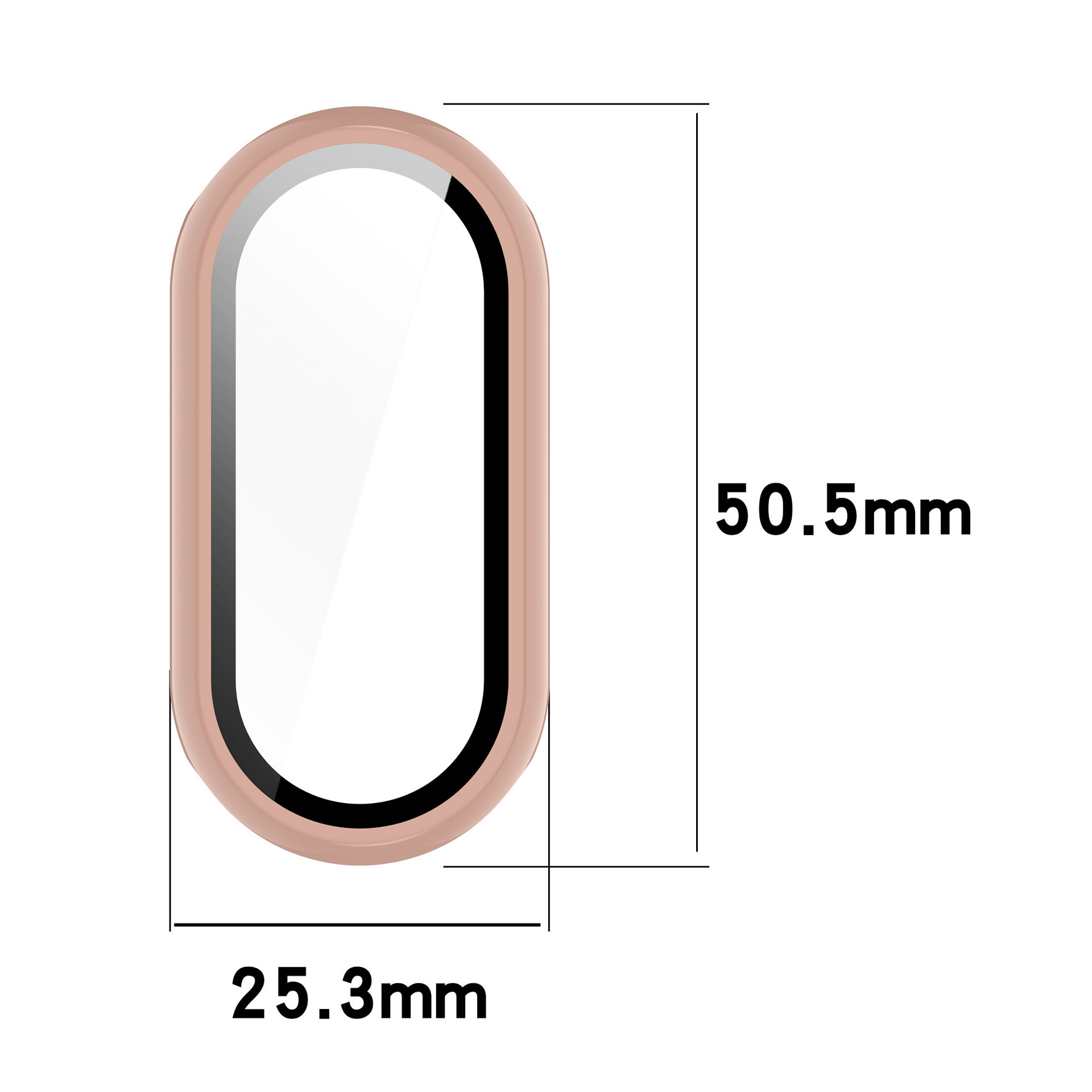 Tempered Glass+PC Case For Xia – Smartwatch Watch Accessories For Women recenzja i cena