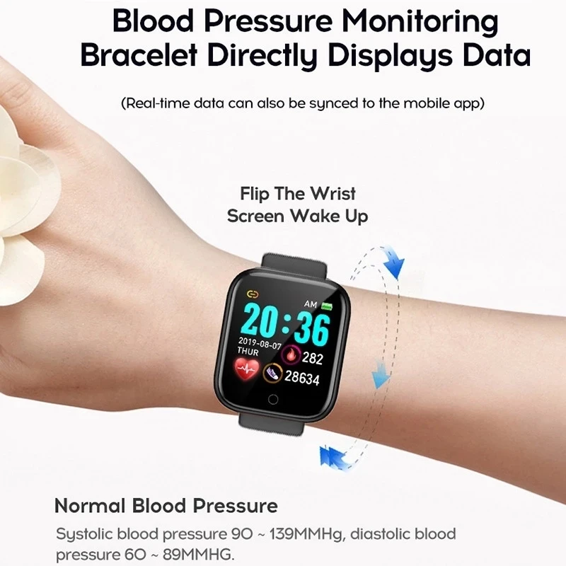 Smart Watch Men Women Wristwat – Android Smartwatch Accessories recenzja i cena