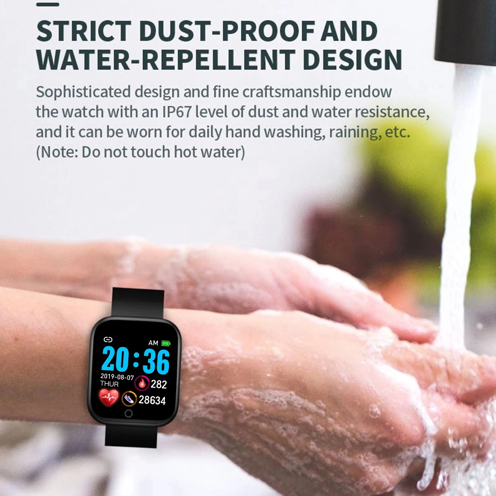 Smart Watch Men Women Wristwat – Android Smartwatch Accessories recenzja i cena