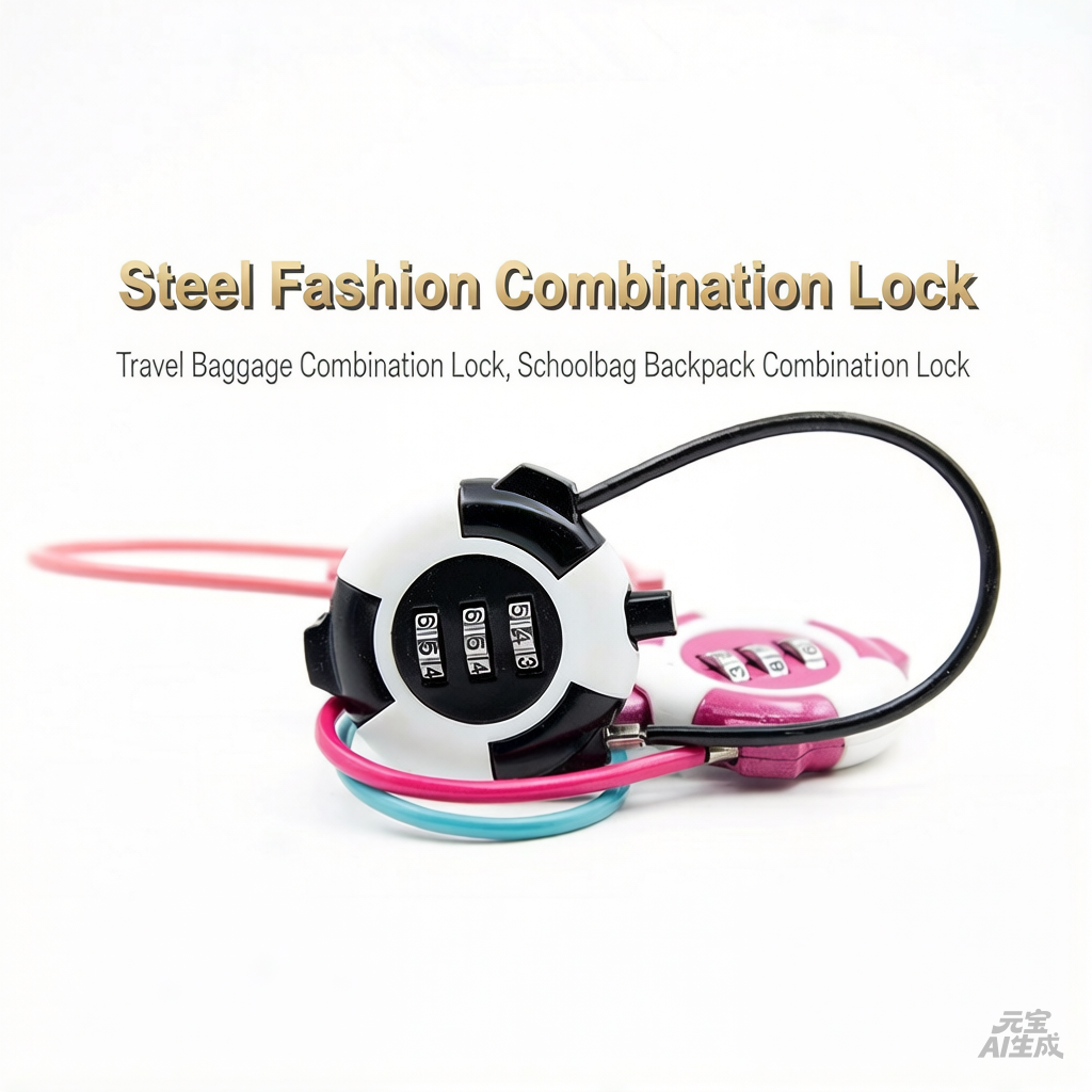 3 Digit Combination Cable Lock – Rugged Sport Strap recenzja i cena