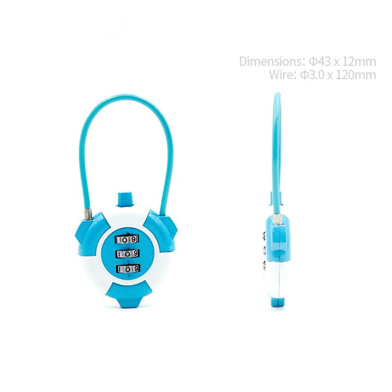 3 Digit Combination Cable Lock – Rugged Sport Strap recenzja i cena