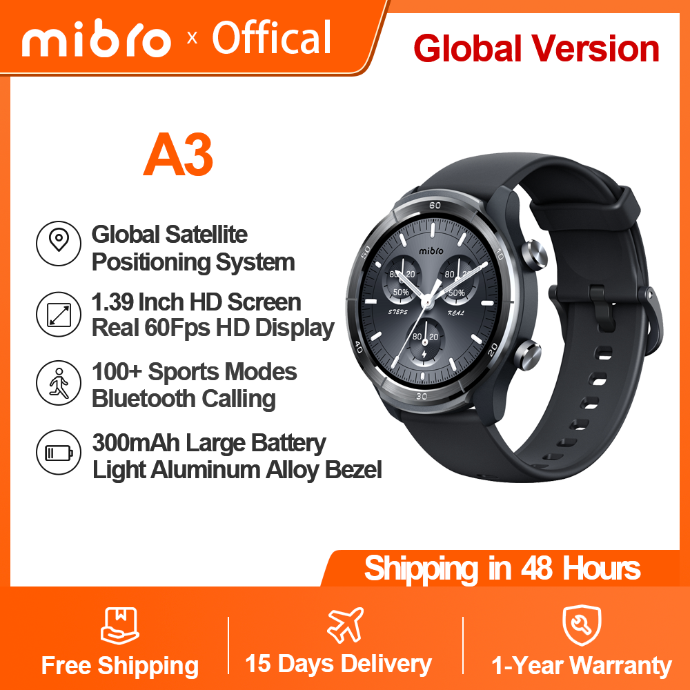 Mibro A3 Smartwatch Super Ligh – Smartwatch X2 recenzja i cena