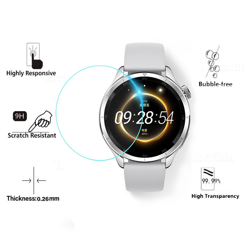 Tempered Glass for Xiaomi Mi W – Xiaomi Smartwatch S4 Accessories recenzja i cena