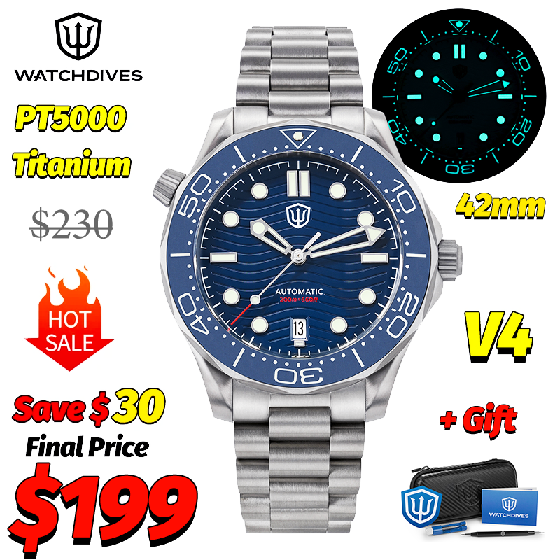 Watchdives WD007 V4 007 NTTD M – Accessories With Watch recenzja i cena