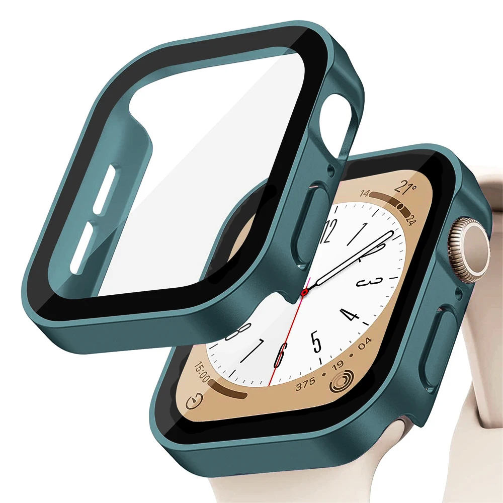 Glass+cover For Apple Watch ca – Smartwatch Watch Accessories For Women recenzja i cena