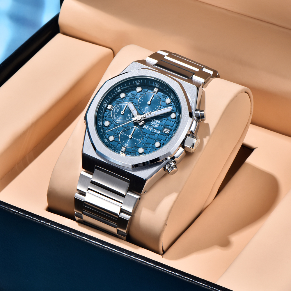 2025 New BENYAR Men's Watches  – Accessories With Watch recenzja i cena