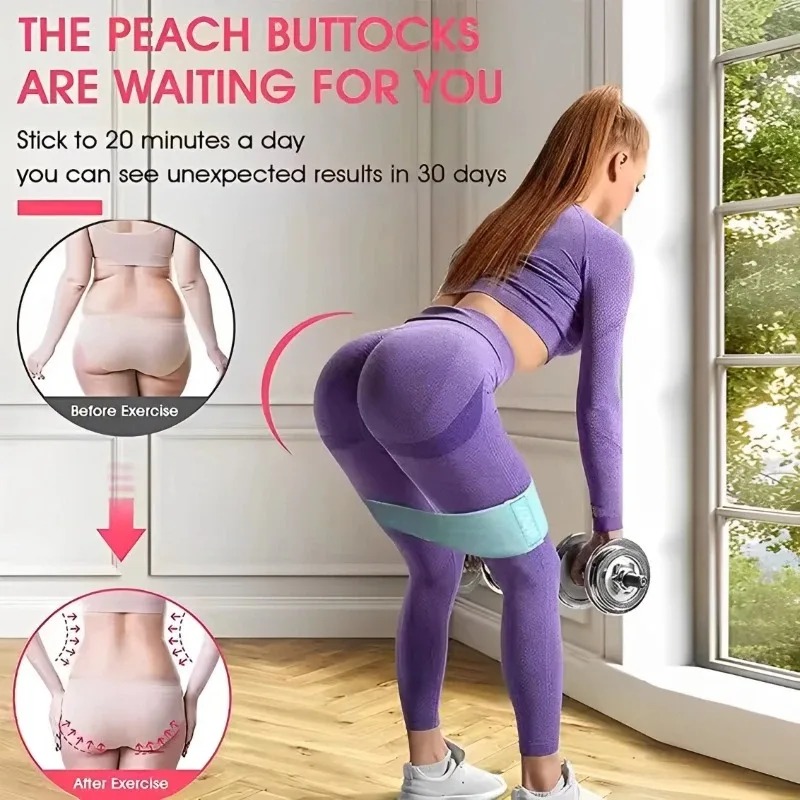 3Pcs Fabric Resistance Hip Boo – Milanaise Mesh Band recenzja i cena