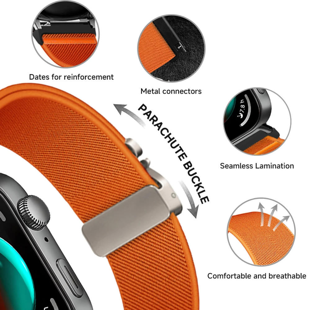 Parachute Buckle Nylon Band fo – Milanaise Mesh Band recenzja i cena