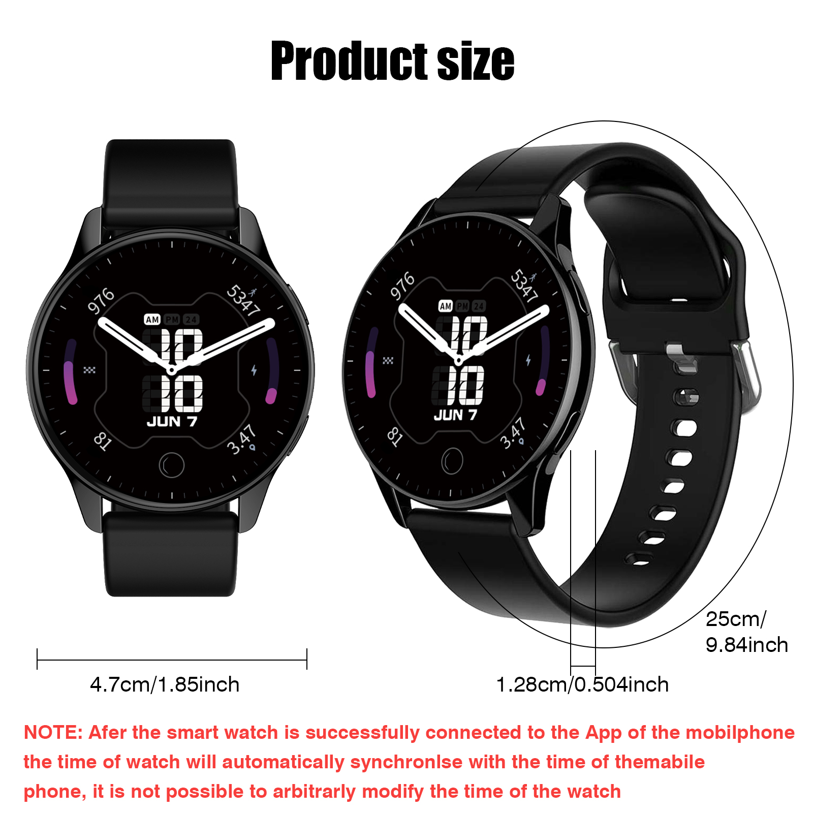 Smartwatch, Wireless Calling/D – Smartwatch Custom recenzja i cena