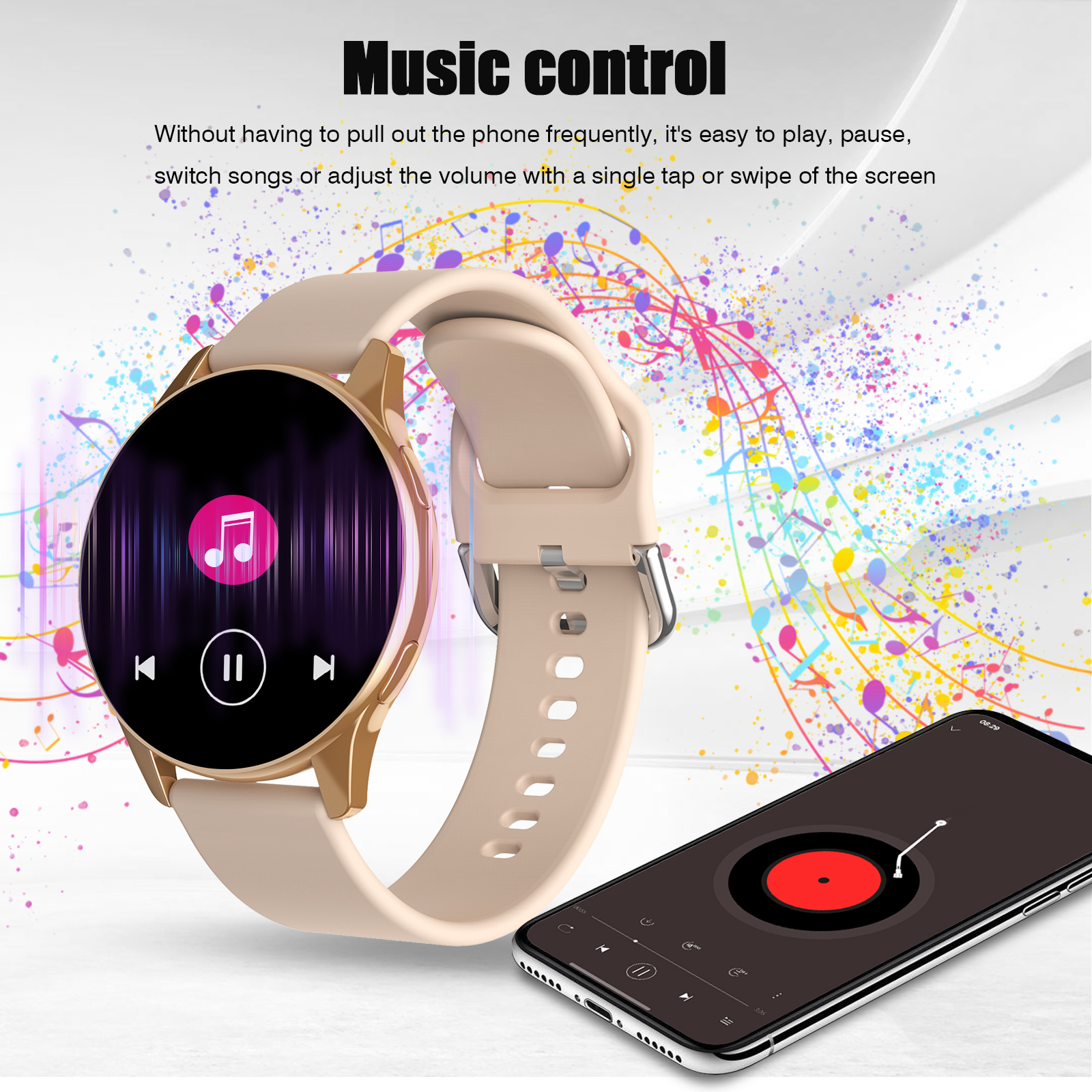 Smartwatch, Wireless Calling/D – Smartwatch Custom recenzja i cena