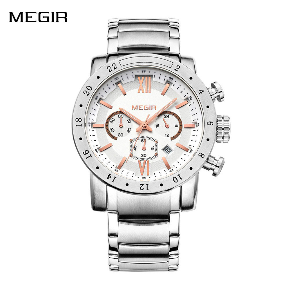 MEGIR Stainless Steel Casual W – Smartwatch Touch recenzja i cena