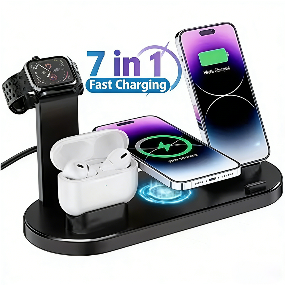 30W 7 in 1 Wireless Charger St – Wireless Charger Watch recenzja i cena