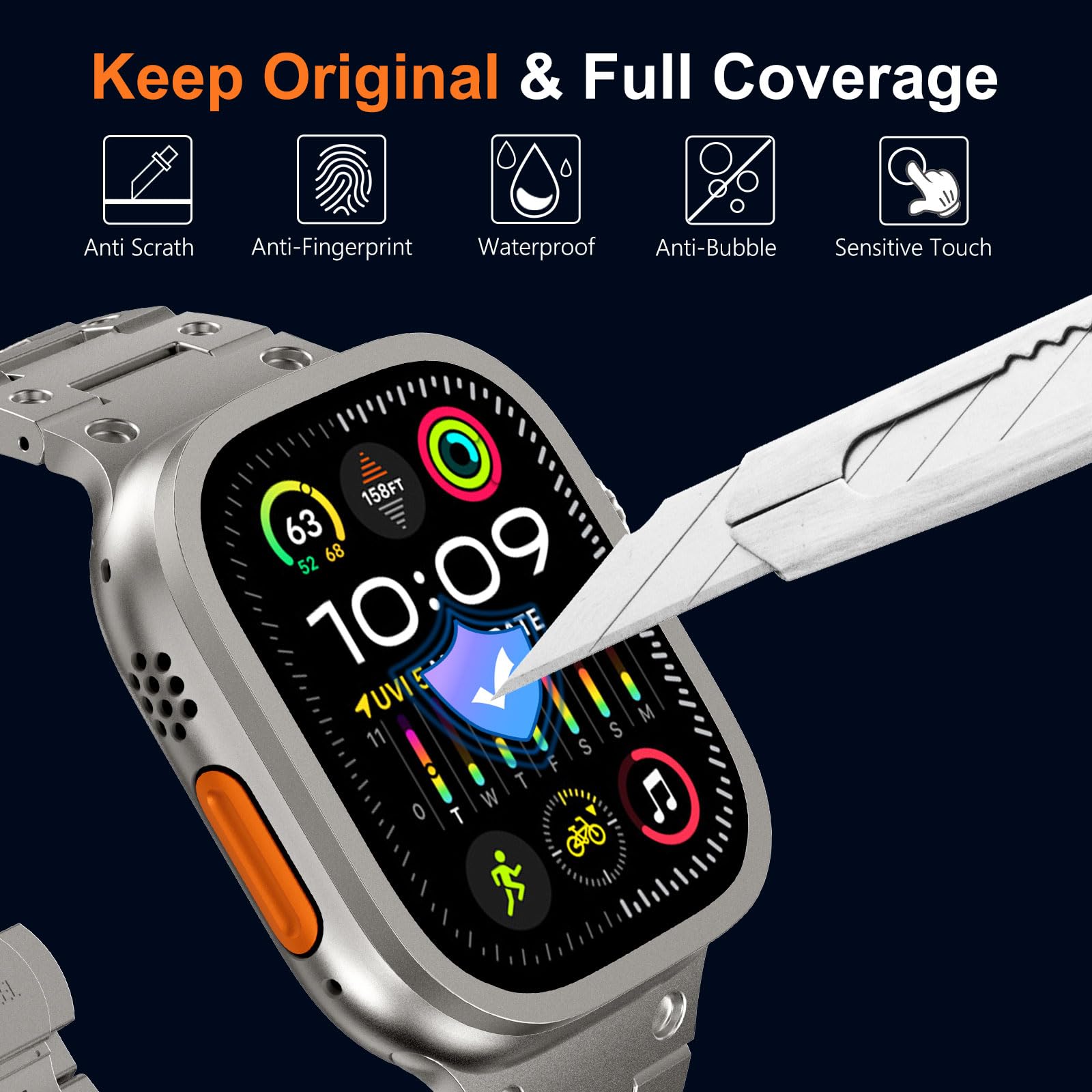 Tempered Glass for Apple Watch – Smartwatch Case recenzja i cena