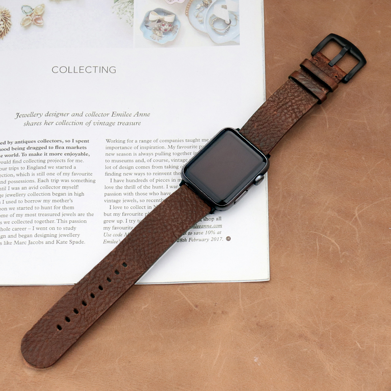Italian Calfskinl Strap for Ap – Smartwatch Accessories Shop recenzja i cena