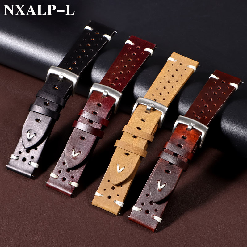 Retro Oil Wax Discoloration Le – Nylon Nato Strap recenzja i cena