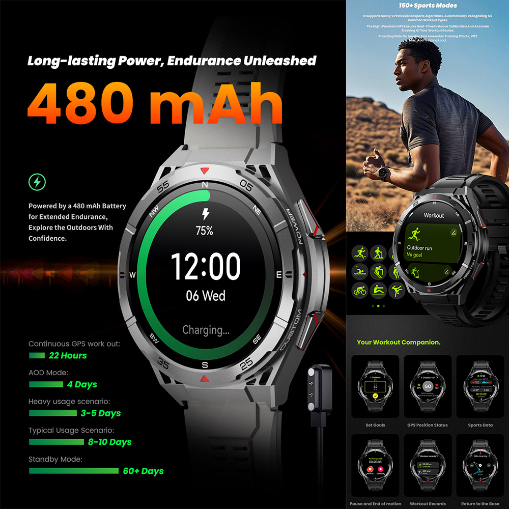 X2 Tank GPS Smart Watch 3ATM W – Smartwatch X2 recenzja i cena