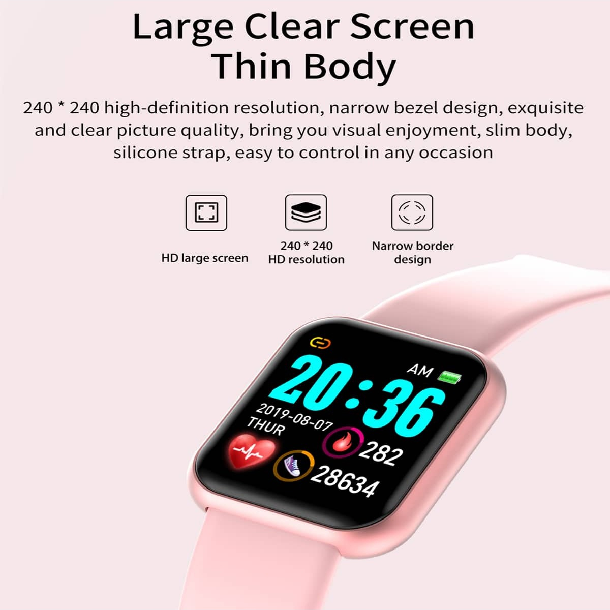 Smart Watch Message Remind Mus – Smartwatch Touch recenzja i cena