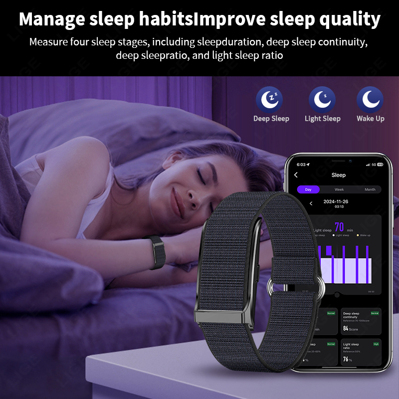 LIGE Smart Watch Heart Rate Bl – Android Smartwatch Accessories recenzja i cena