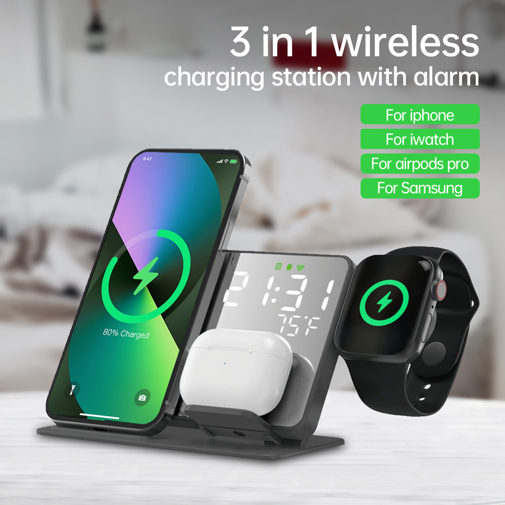 3 in 1 Wireless Charger For iP – Smartwatch Case recenzja i cena