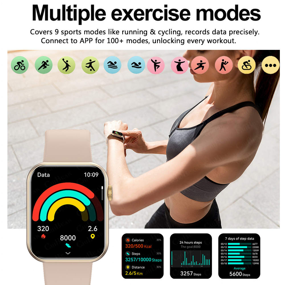 2025 New Sports Smart Watch Me – Smartwatch Id recenzja i cena