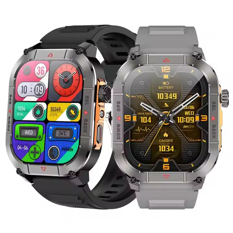 New HK84 Men Smart Watch AMOLE – Smartwatch Touch recenzja i cena