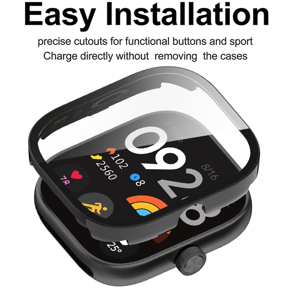 Tempered Glass+Case For Xiaomi – Smartwatch Watch Accessories For Women recenzja i cena