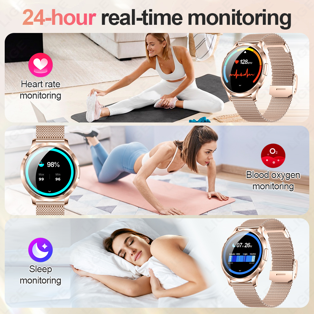 LIGE 2026 New Smart Watch Wome – Smartwatch Custom recenzja i cena