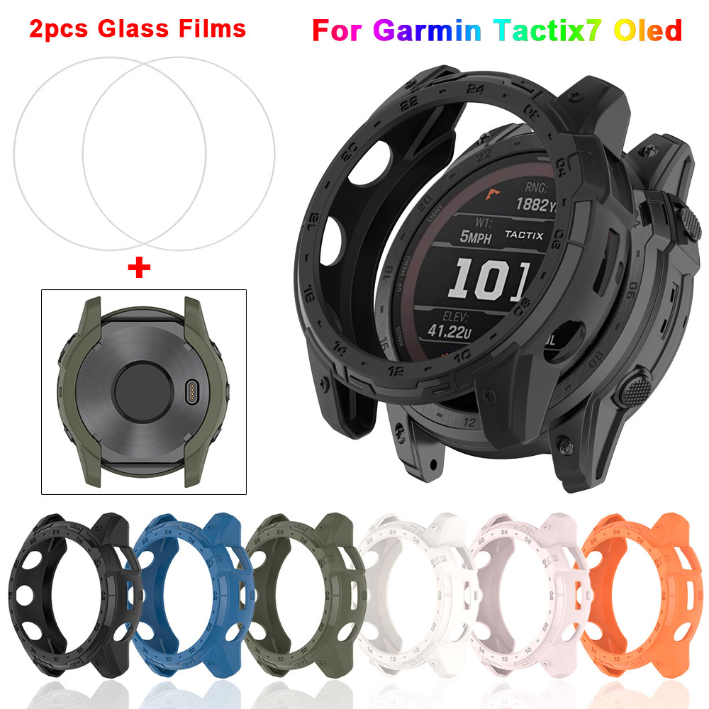 TPU Silicone Case + Tempered G – Android Smartwatch Accessories recenzja i cena