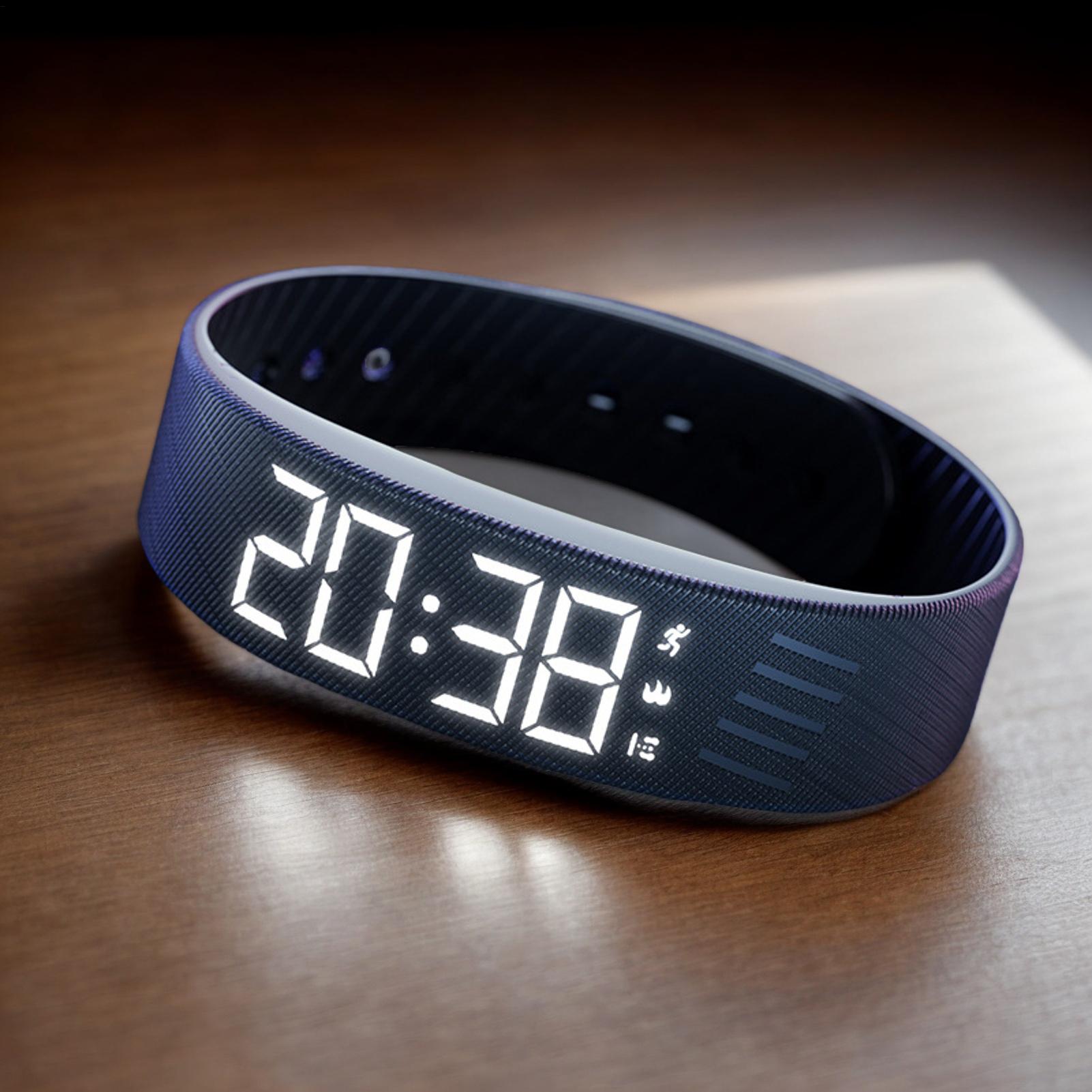Alarm Watch Digital Watch with – Smartwatch Touch recenzja i cena