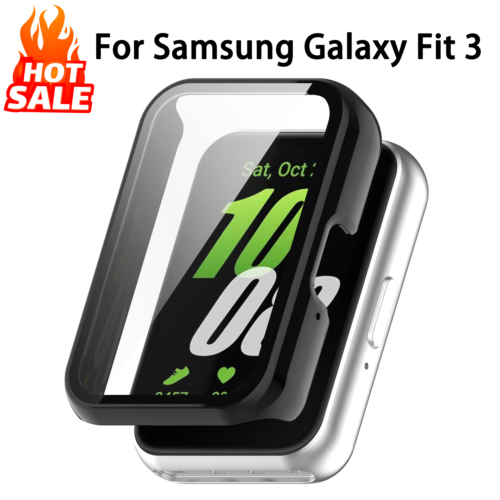 Glass+Case For Samsung Galaxy  – Smartwatch Watch Accessories For Women recenzja i cena