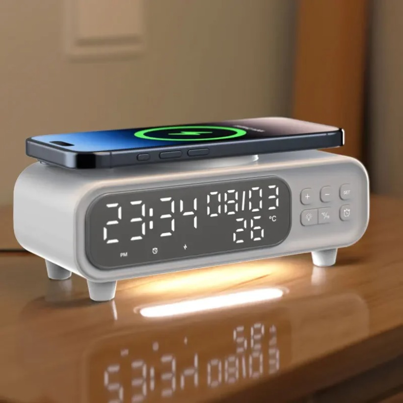 15W Wireless Charger Time Alar – Wireless Charger Watch recenzja i cena
