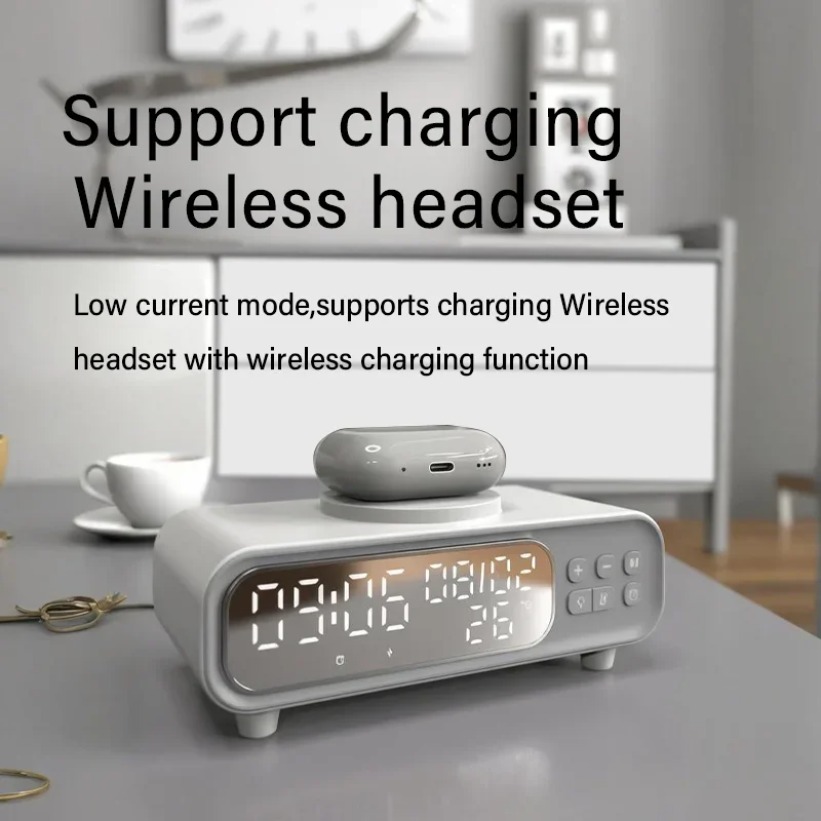 15W Wireless Charger Time Alar – Wireless Charger Watch recenzja i cena