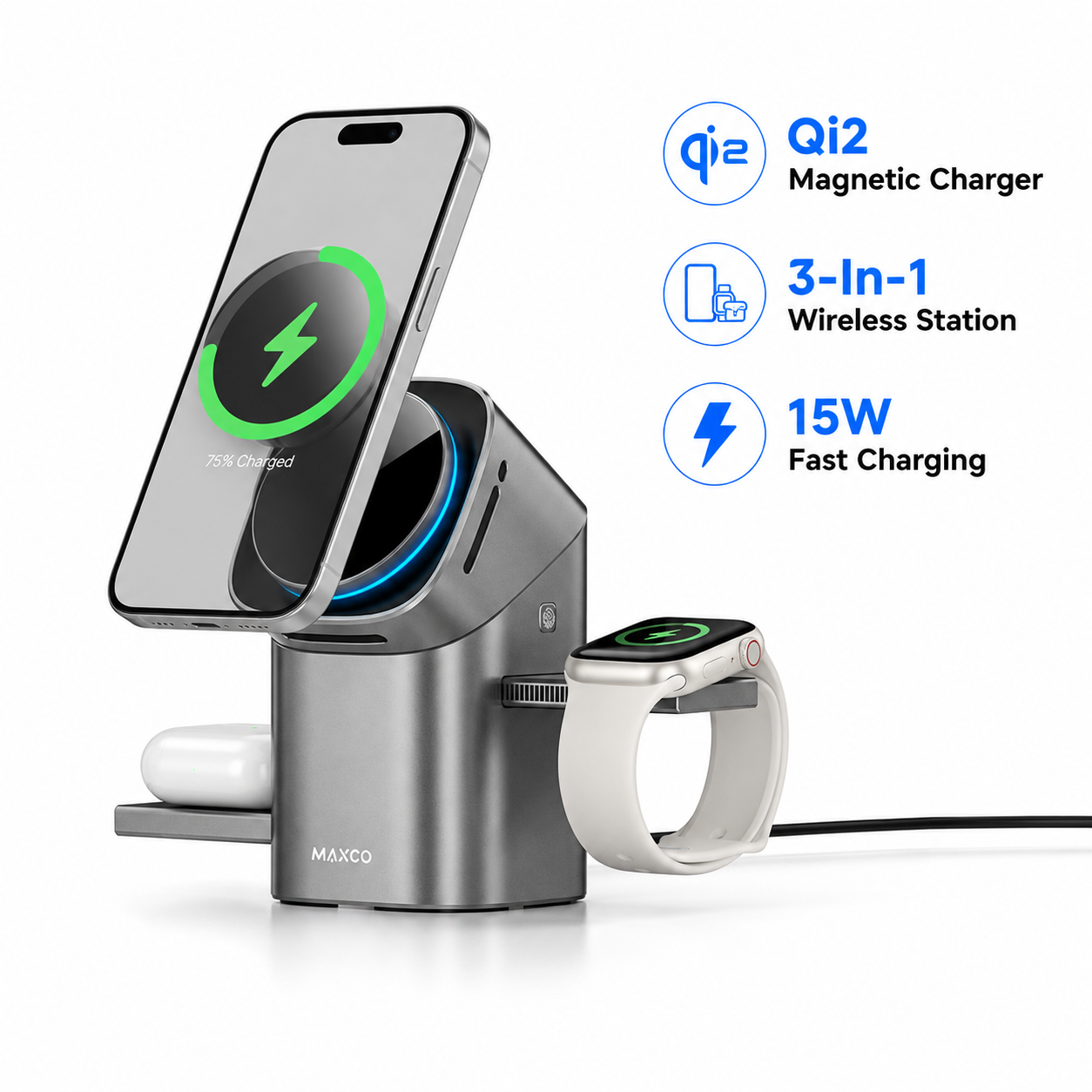 2026 Qi2 Automatic Touch Magne – Smartwatch Touch recenzja i cena