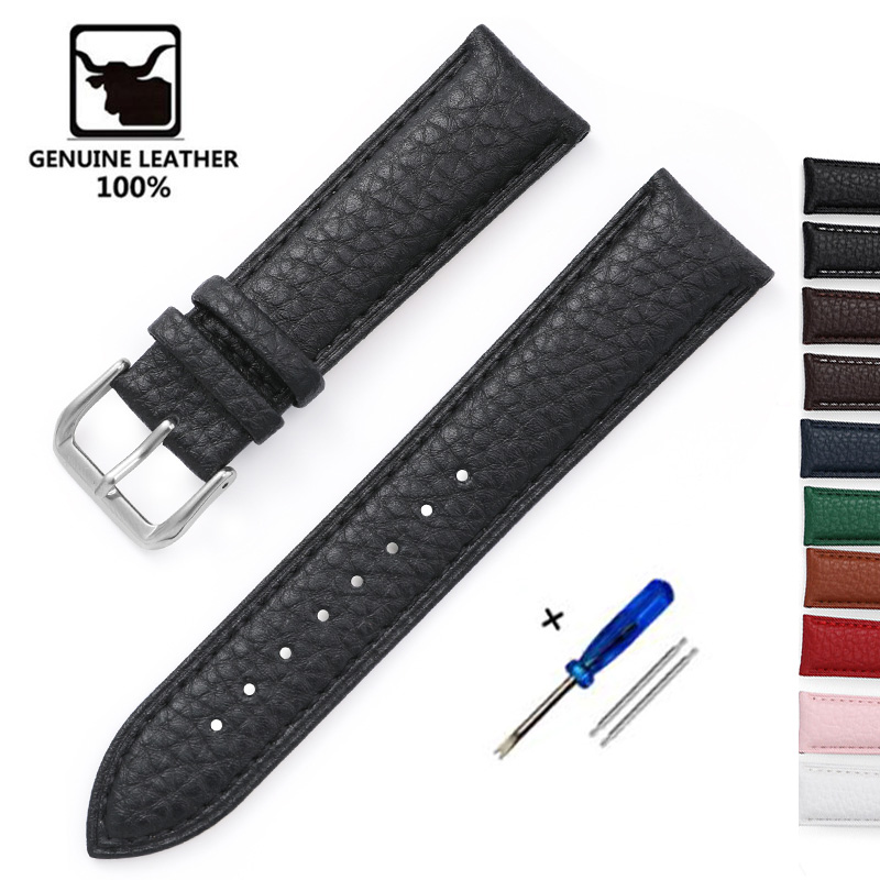 Litchi Pattern Soft Leather Wa – Nylon Nato Strap recenzja i cena