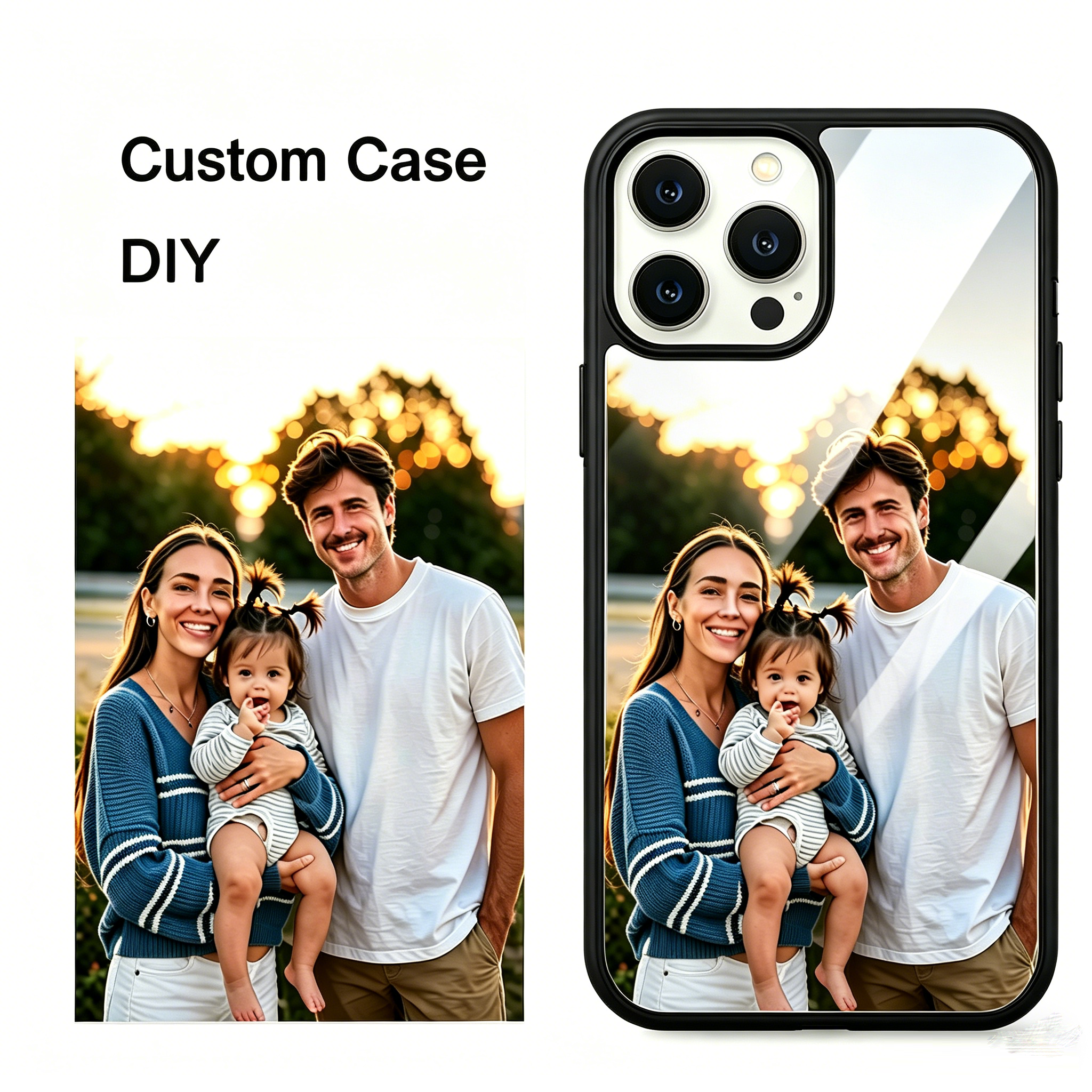 Custom Photo Mirror Glass Case – Screen Protector Film recenzja i cena