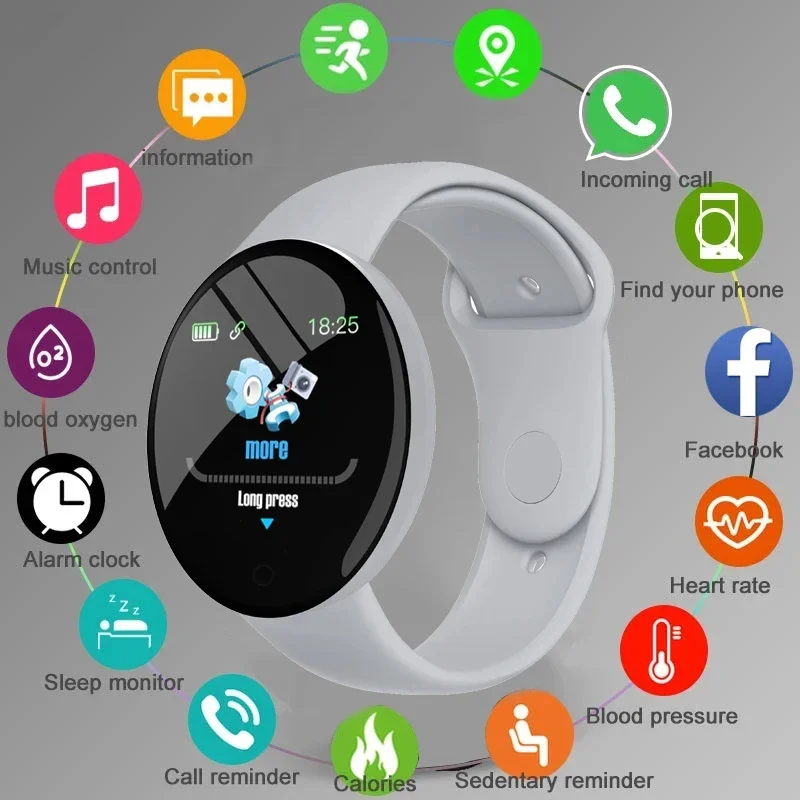 Children D18 Smartwatch Square – Android Smartwatch Accessories recenzja i cena