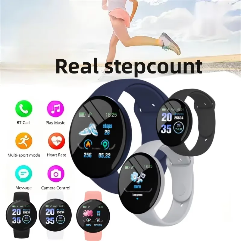 Children D18 Smartwatch Square – Android Smartwatch Accessories recenzja i cena
