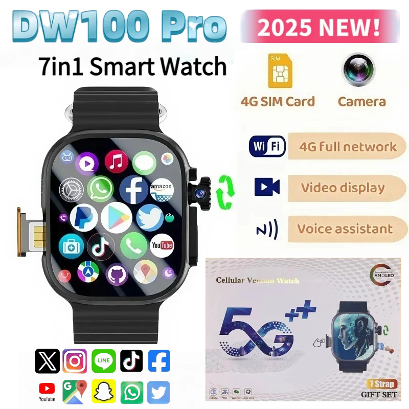 DW100 Pro Smartwatch Fingerpri – Smartwatch Instagram recenzja i cena