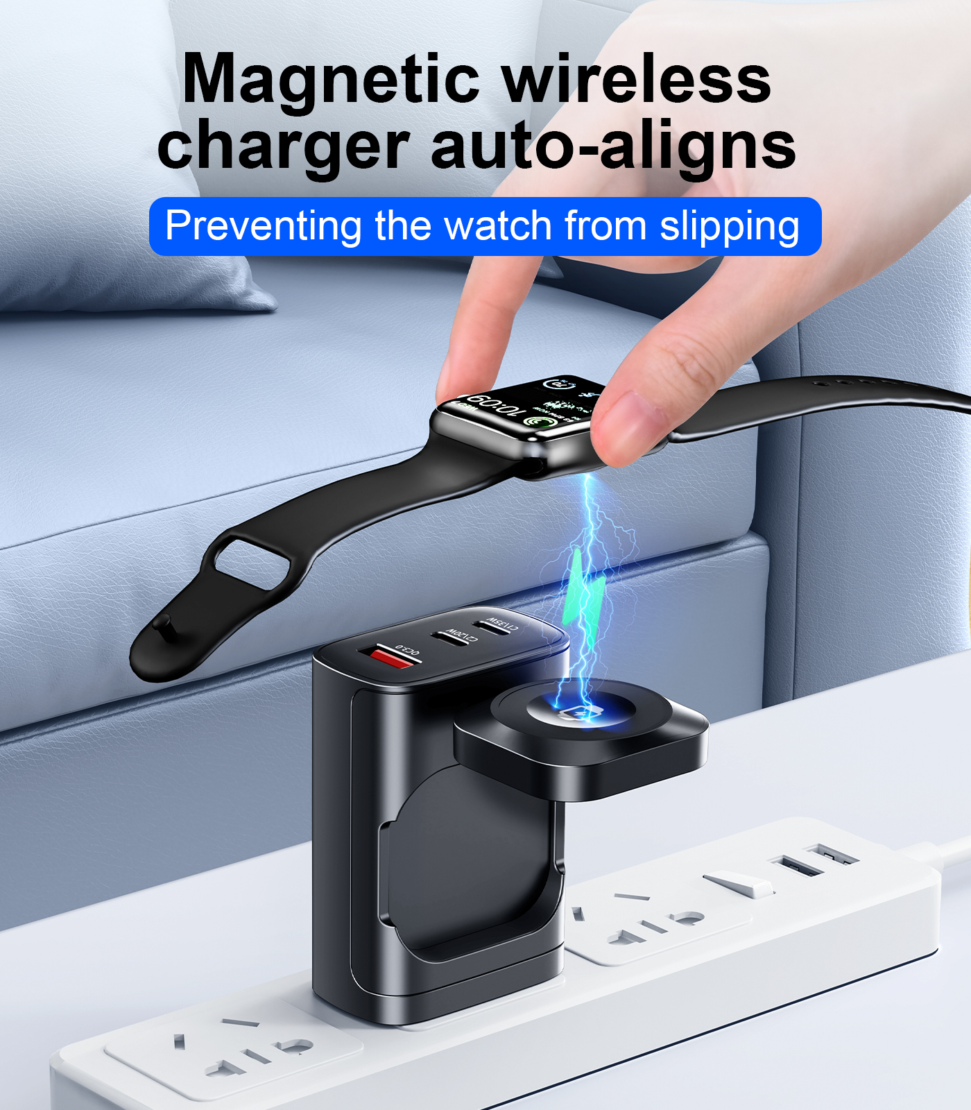 Eary 40W for Apple Charging Bl – Wireless Charger Watch recenzja i cena