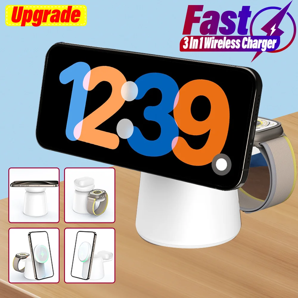 3 in 1 Magnetic Wireless Charg – Wireless Charger Watch recenzja i cena