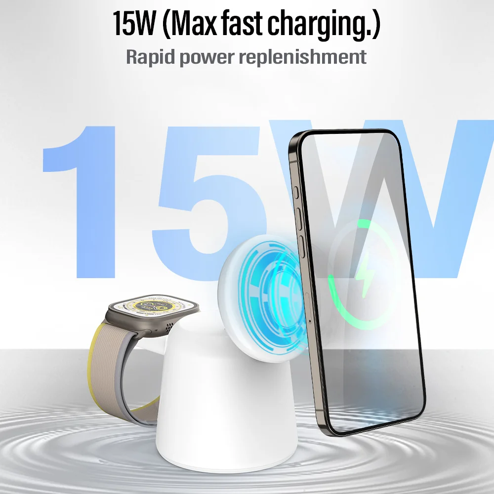 3 in 1 Magnetic Wireless Charg – Wireless Charger Watch recenzja i cena