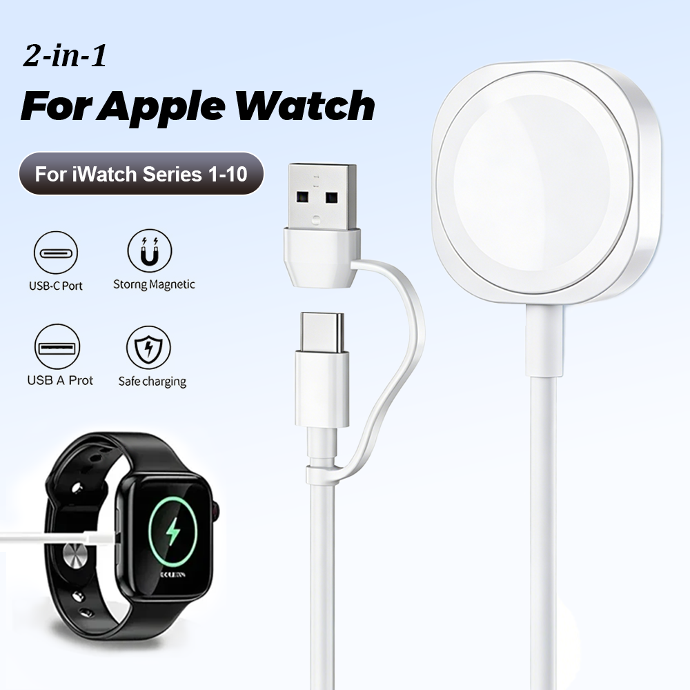 2 in 1 Magnetic Wireless USB A – Wireless Charger Watch recenzja i cena
