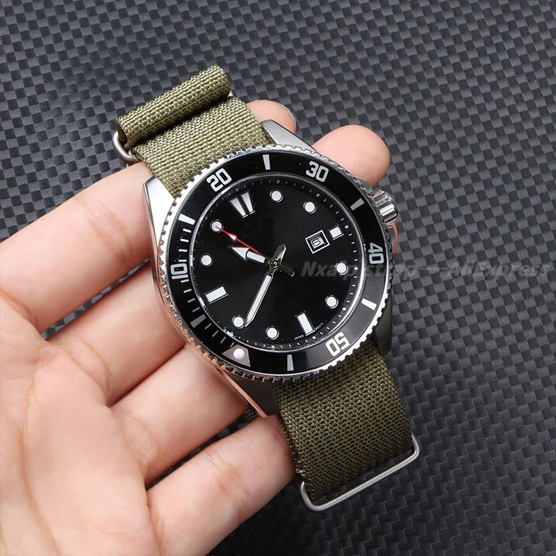 Ribbed Nylon Watch Strap 18mm  – Nylon Nato Strap recenzja i cena