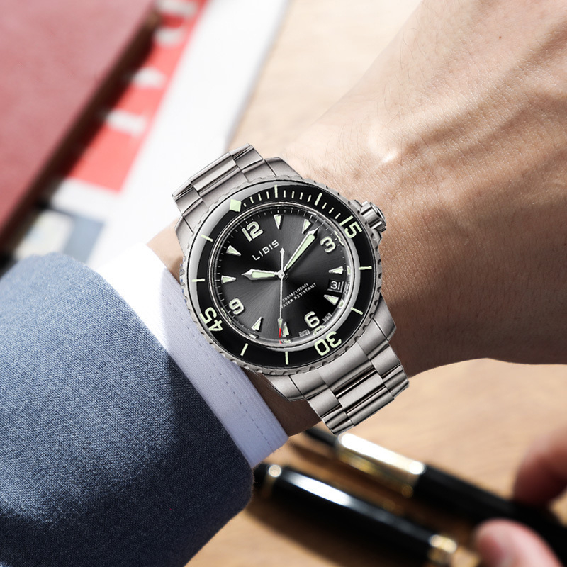 Men's Classic Black Disc Quart – Smartwatch Touch recenzja i cena